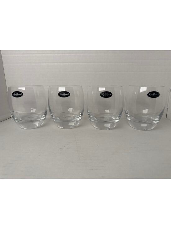 Luigi Bormioli Atelier Stemless Cabernet Wine Glass Set of 4